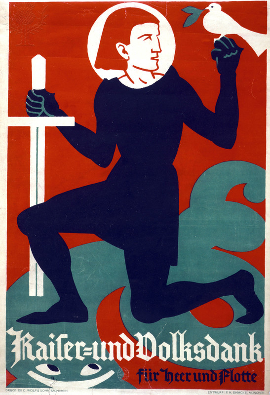 war poster: gratitude of the kaiser