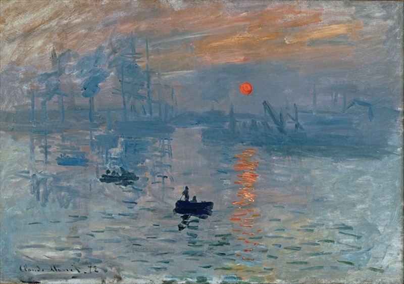 Impression: Sunrise, Claude Monet, 1872