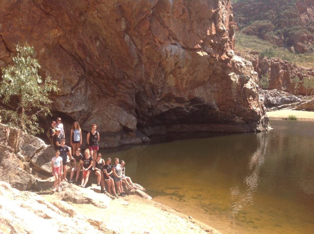 Aboriginal Students at Ormiston Gorge