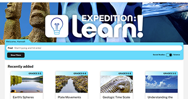 Spark, Build and Connect with Expedition: Learn!