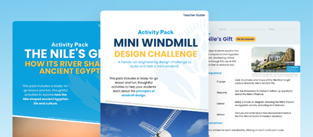 Download Free Curriculum-Aligned Lessons